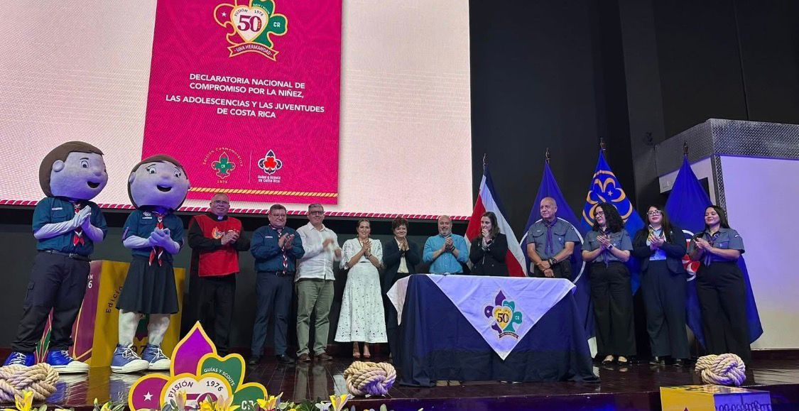Costa Rica marks 50 years of Guides and Scouts united by a common purpose