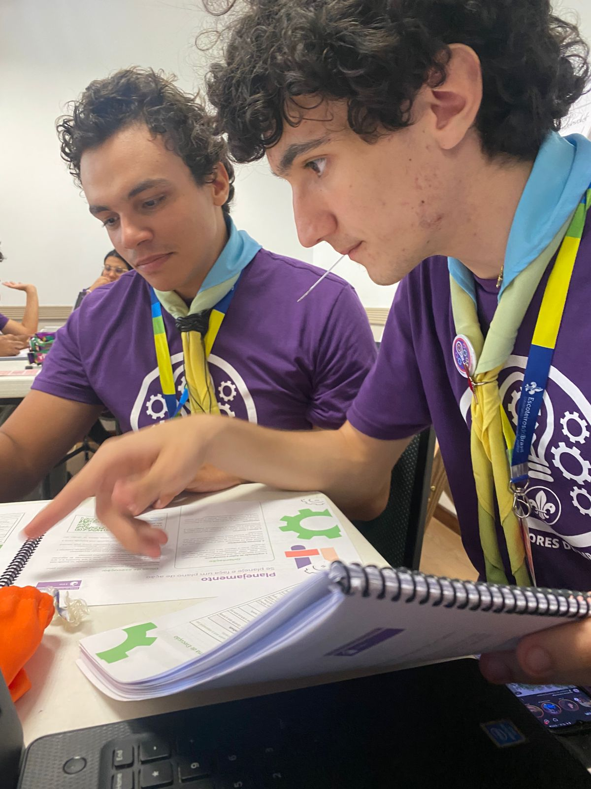 scouts on workshop
